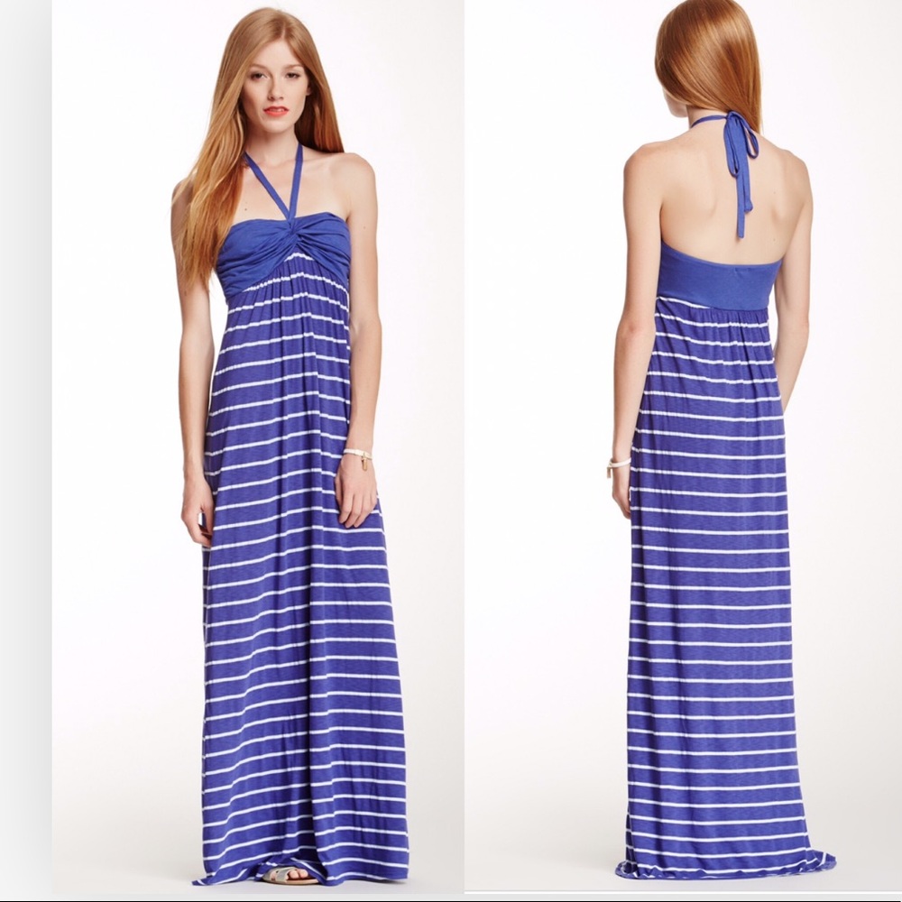 Splendid striped maxi dress